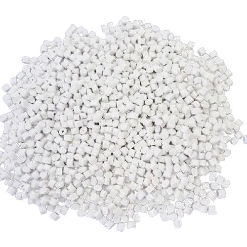 White 946 Kg/M3 Density 48 Megapascals 180A C Melting Point Plastic Granules For Plastic Industry Use