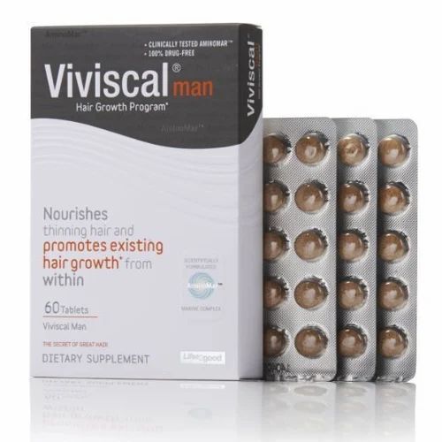 Hair Growth Biotin Tablet Packaging Size 3 X 10