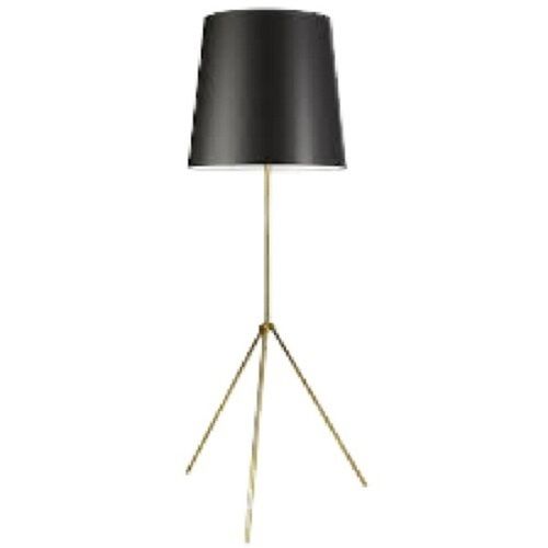 Round Shape Ceramic Yellow Modern Lighting Floor Lamp Light Source: Fluorescent