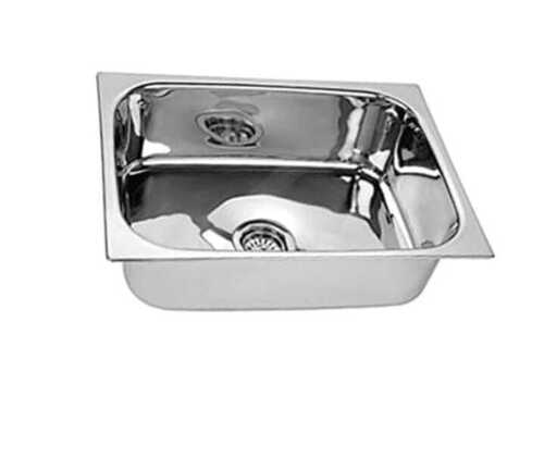 Stainless Steel And Rectangular Shape Kitchen Sink