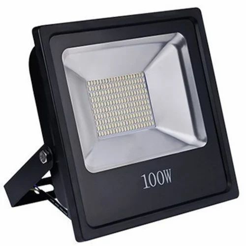 Black 100 Watt 240 Voltage And Ip66 Aluminum Led Flood Light For Outdoor Use