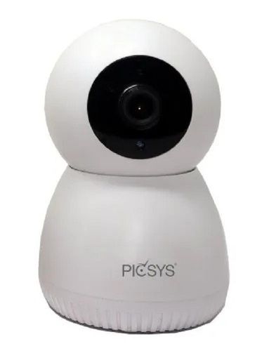 White 2 Megapixel Ac Powered Wireless Security Camera For Indoor Use