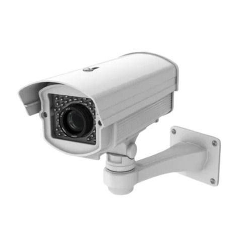 White 2 Megapixel Cmos Sensor Bullet Camera For Indoor And Outdoor Use