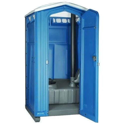 Blue 5 Mm Thick 7X3X3 Feet Plain And Painted Frp Mobile Toilet