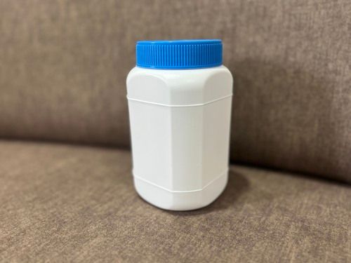 500 Gram Capacity Screw Cap Closure Plastic Jar