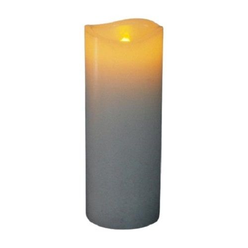 7.6 X 10.2 X 7.6 Cm White Round Shape Led Candle Light Application: Home