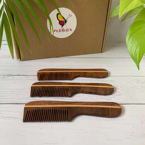 wooden comb