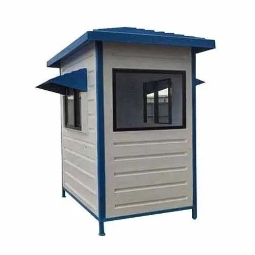 8x4x4 Feet Plain And Painted Rectangular Portable Frp Cabin