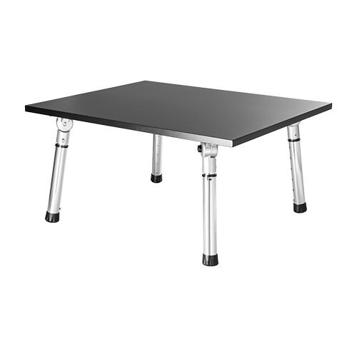 Machine Made Corrosion Resistance Rectangular Modern Stainless Steel Laptop Table