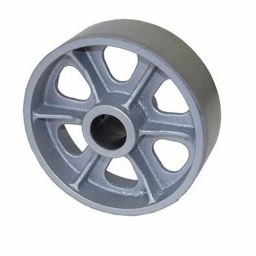 Corrosion Resistant Round Hot Rolled Polished Finish Cast Iron Casting Wheel Application: Industrial