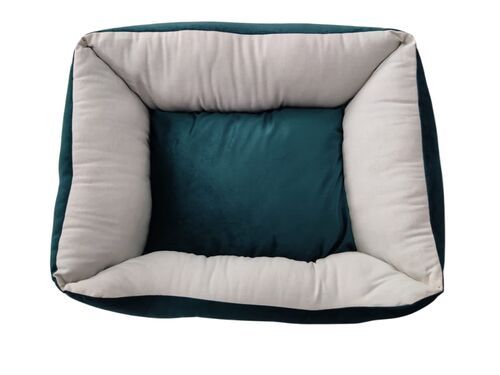 Easy To Use Dual Colored Solid And Semi Soft Dog Beds