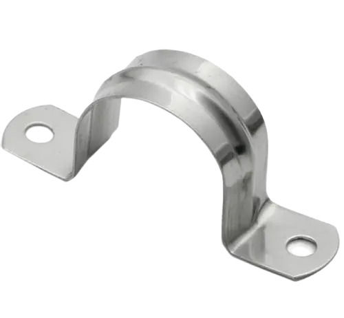 Silver 2 Mm Thick 6 Inches Hot Rolled Mild Steel C Clamp For Pipe Fittings Use