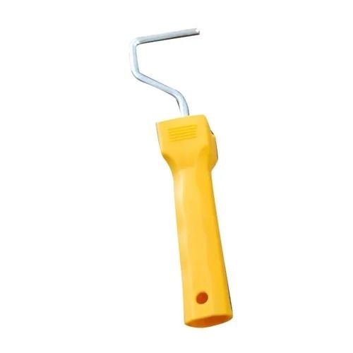 Yellow 5 Inches Durable Plastic Body Manual Roller Handle