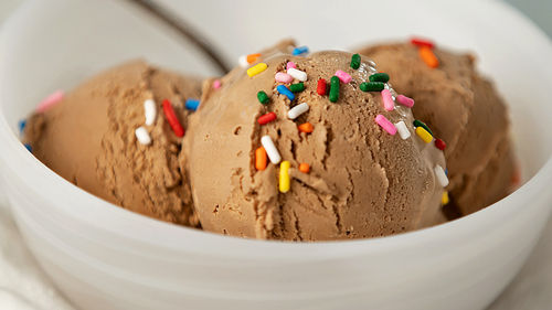 Chocolate Flavour Tasty Delicious And Creamy Ice Cream