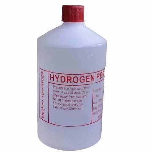 Hydrogen Peroxide - Liquid Form, 34.0147 g/mol Molar Mass, 1.45 g/cmÂ³ Density | Industrial Grade Inorganic Chemical for Industrial Applications