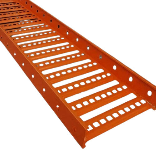 Premium Quality 10 Meter Length Mild Steel Powder Coated Cable Tray Max. Working Load: 216 Kg/Meter