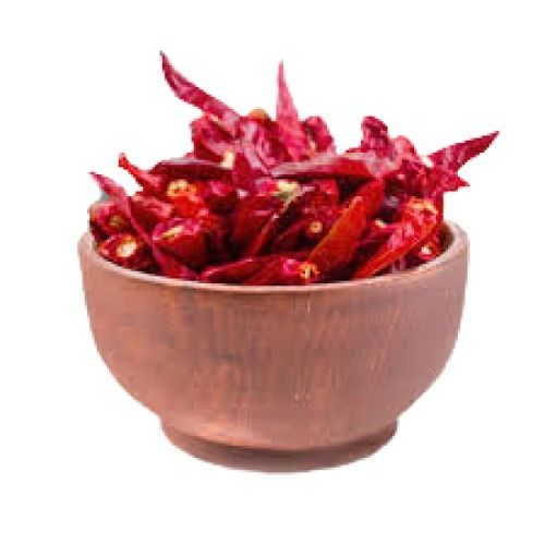 Red A Grade Elongated Shape Spicy Dried Red Chilli Shelf Life: 12 Months