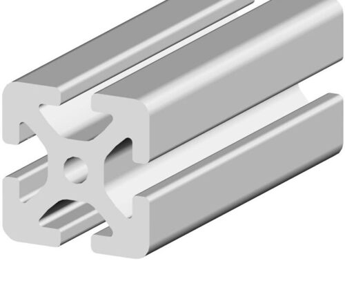 Silver Square Shaped Corrosion Protection Polished Aluminium Extrusion Profile