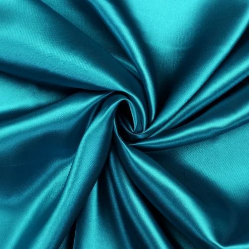 Stain Resistant Ultra Soft And Shinny Plain Polyester Dyed Fabric