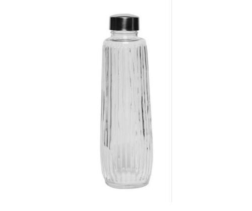 1000 Ml Reusable Water Glass Bottle With Screw Cap