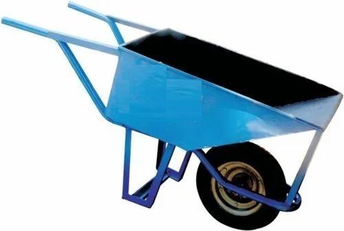 22.3 Kilograms Rust Proof Powder Coated Mild Steel Single Wheel Barrow Application: Construction