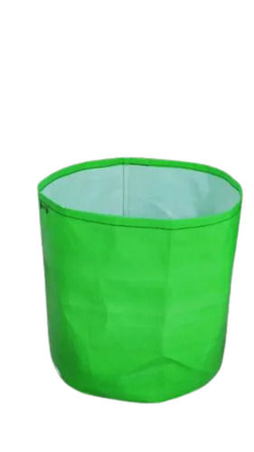 3 Mm Thick 12 Inches Plain Round Hdpe Grow Bag For Gardening Use Water Retention