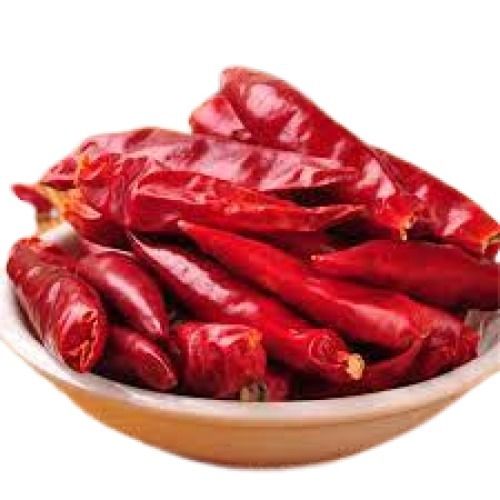 A Grade Elongated Shape Spicy Dry Red Chilli  Shelf Life: 12 Months