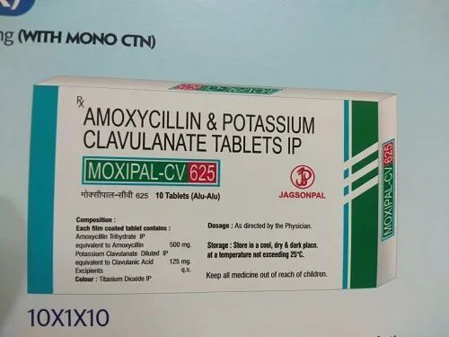 Amoxycillin And Potassium Clavulanate Tablets Ip