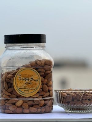 Dried California Almonds Nuts