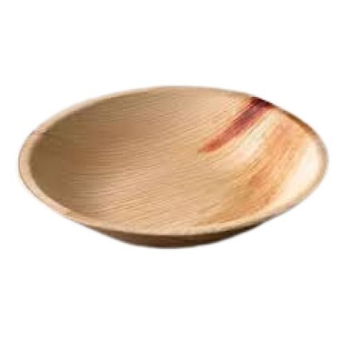 Eco Friendly 4 Inches Plain Areca Leaf Bowl