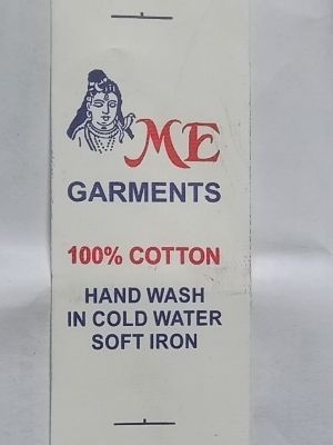 garment label printing