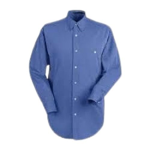 Plain Full Sleeve Breathable Casual Wear Cotton Shirt For Men
