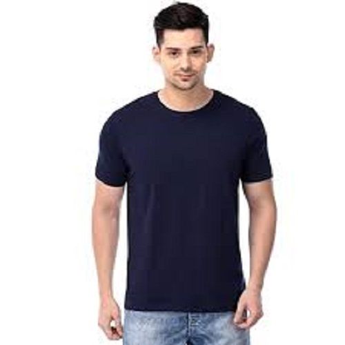 Premium Quality Short Sleeves Round Neck Cotton T-Shirt Age Group: 16-24