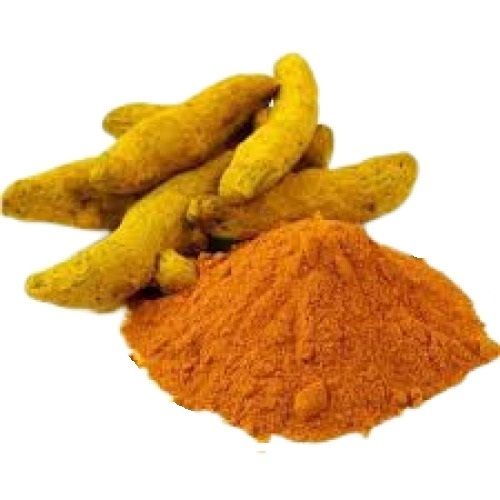 Yellow A Grade Hygienically Packed Blended Dried Turmeric Powder Shelf Life: 12 Months