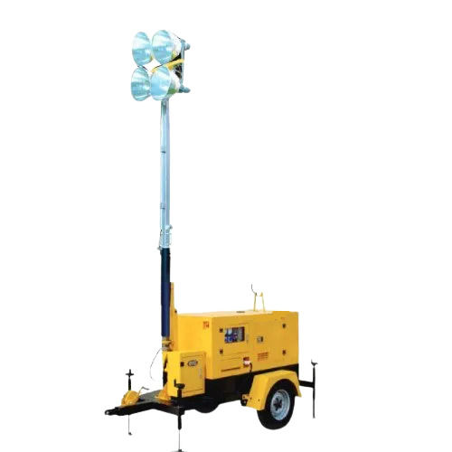 220 Voltage 850 Watt Mild Steel Body Mobile Light Tower