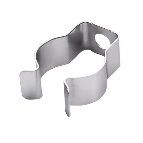 Silver 3 Inches Corrosion Resistance Stainless Steel Clip For Hardware Fittings Use