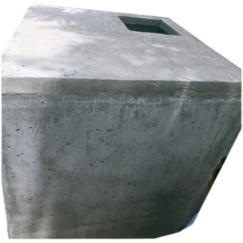 4000 Liter Capacity Water Storage Square Cement Tank For Industrial Use