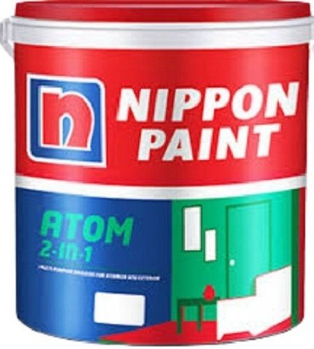 Atom 2 In 1 Multipurpose Emulsion Interior And Exterior Nippon Paint Application: Wall