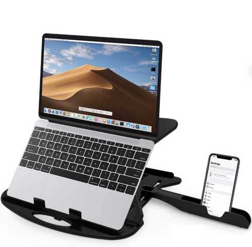 Pvc Lightweight And Portable Rigid Hardness Plastic Laptop Stand