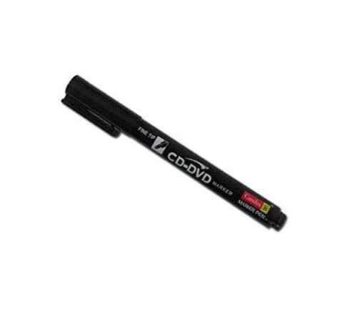 Lightweight Plastic Body Black Ink Marker Pen