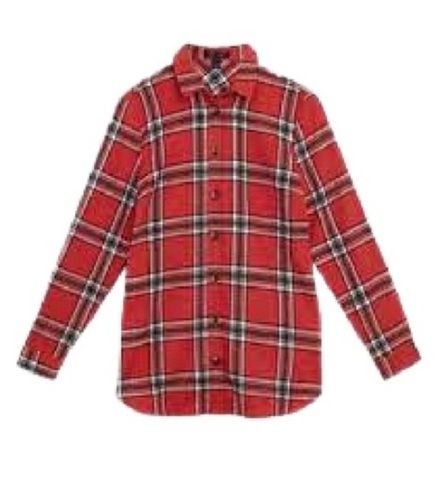 Mens Check Full Sleeve Cotton Shirt