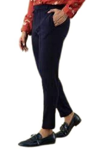 Buy Regular Fit Men Trousers Royal Blue and Navy Blue Combo of 2 Polyester  Blend for Best Price Reviews Free Shipping