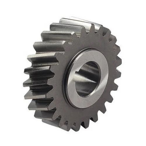 Polished And Solid Round Stainless Steel Helical Gears