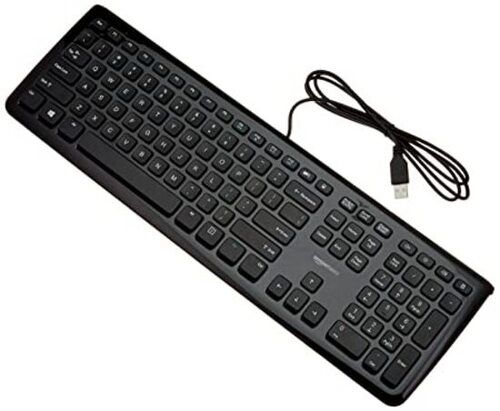 Usb Connection Port Abs Plastic Body Computer Wired Keyboard