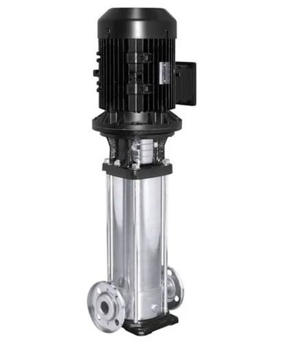 Silver And Black 220 Volt Single Phase 2 Horsepower Motor Electric Multistage Pump