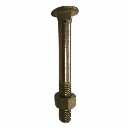 Golden 3.2 Mm Thick Hot Rolled Rust Proof Mild Steel Tractor Parts Bolt With Nut