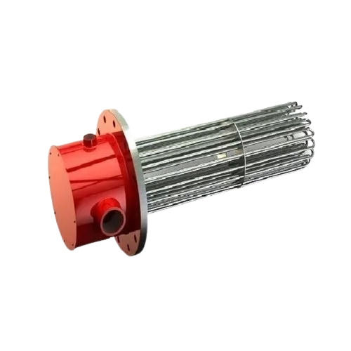 Red And Silver 50 Watts 220 Volts 50 Hertz Stainless Steel Industrial Heaters