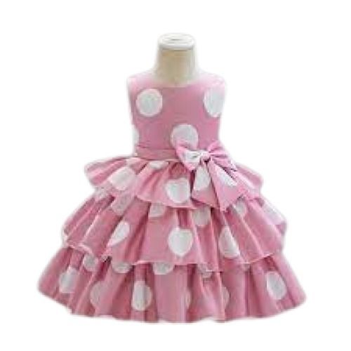 Causal Wear Printed Designer Baby Frocks