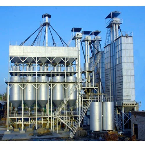 Corrosion And Rust Resistant Automatic Paddy Parboiling Plant