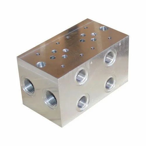 Corrosion And Rust Resistant High Strength Hydraulic Manifold Blocks For Industrial